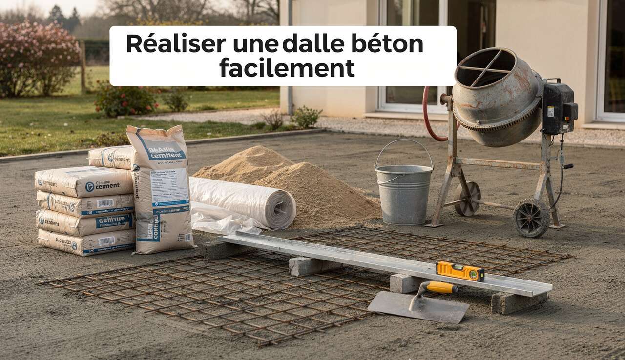 Réaliser une dalle béton guide simple et efficace — free download