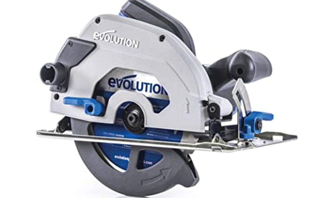 Test de la scie circulaire Evolution S185CCSl 185 mm