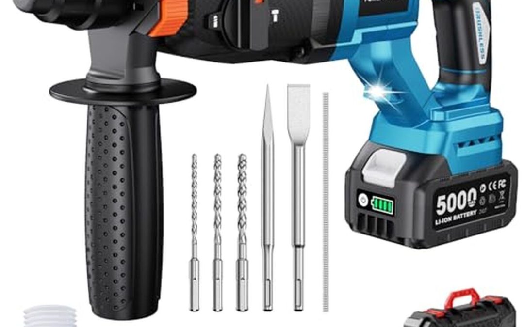 Test du marteau perforateur sans fil Seesii 3.2J : puissance et polyvalence