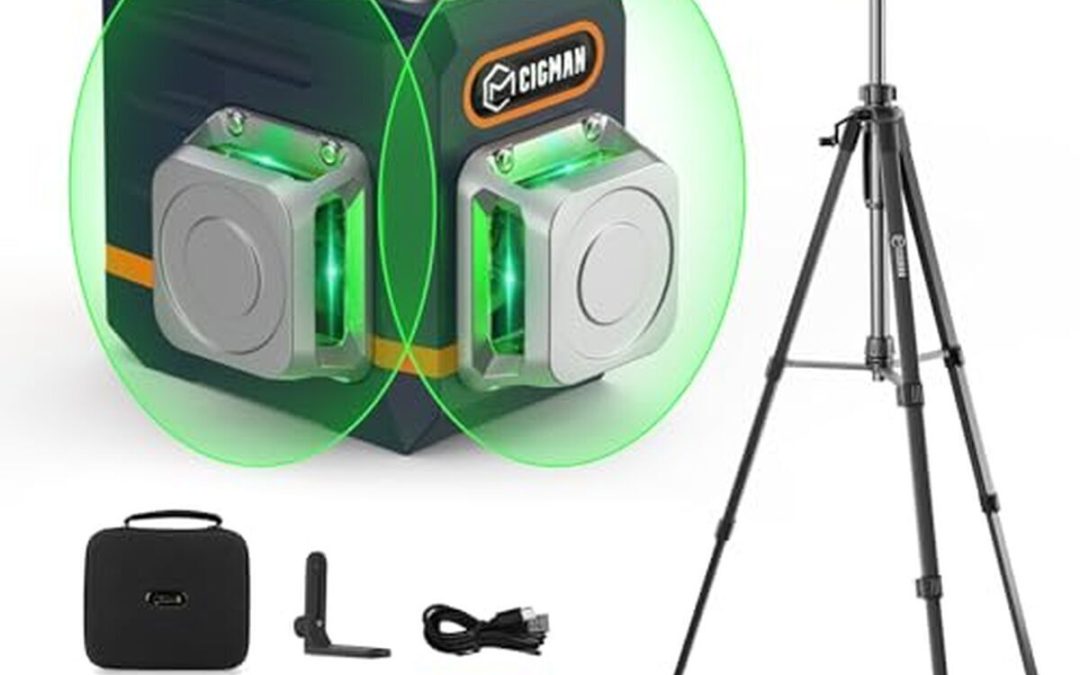 Test du niveau laser CIGMAN CM701T : portée et polyvalence