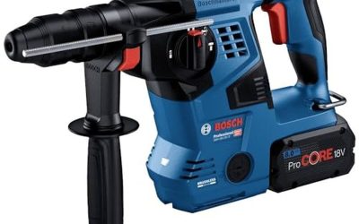 Test du perforateur sans-fil Bosch GBH 18V-28 CF : puissance et précision