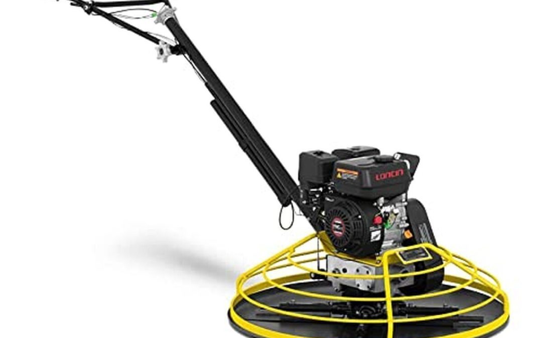 Test : lisseuse MSW Talocheuse à béton thermique, moteur puissant et sécurité intégrée