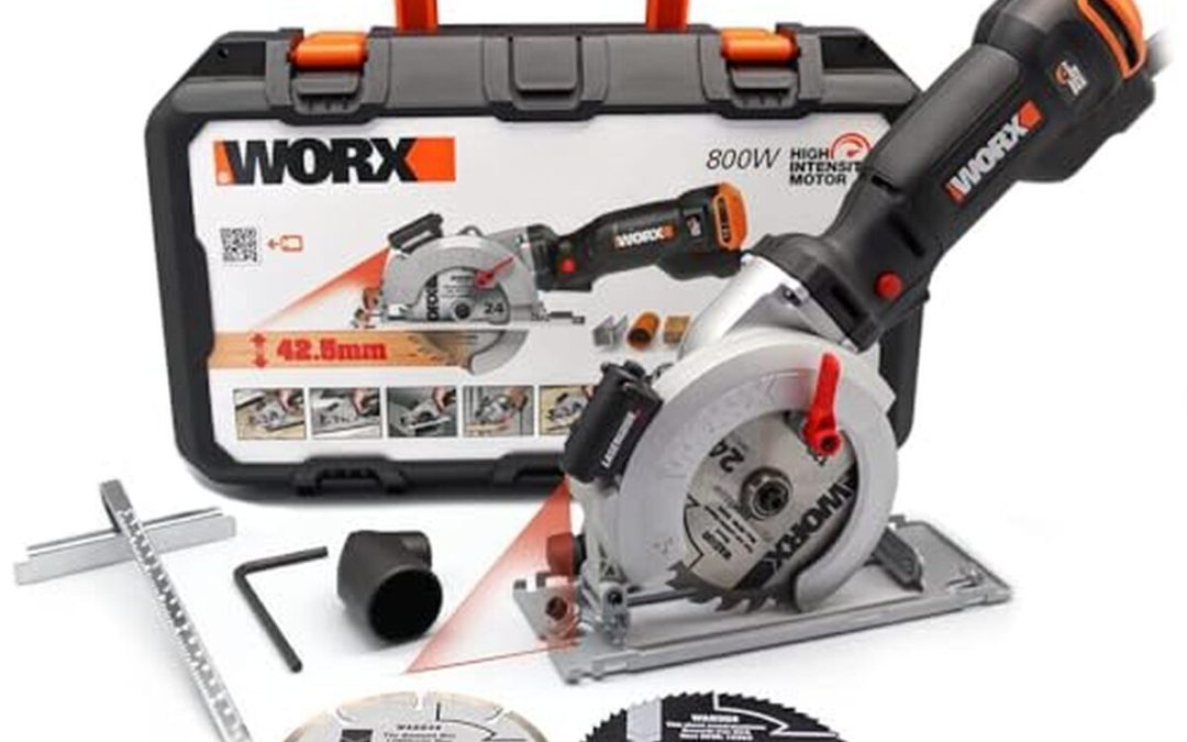 Test : scie circulaire Worx Worxsaw WX437, puissance et polyvalence