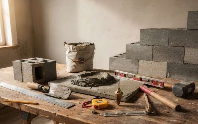 Guide pratique : bâtir un mur d’angle en maçonnerie