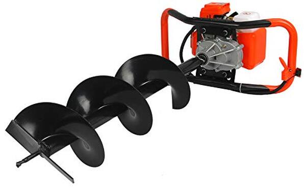 Découvrez la puissance et la polyvalence de la tarière thermique Demon 62 cc pour vos travaux de jardinage et profitez d'une efficacité optimale pour percer le sol en toute simplicité.