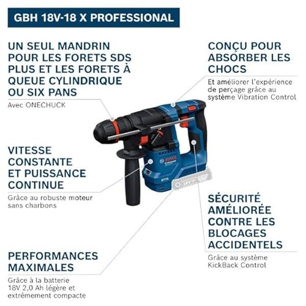 Découvrez notre analyse approfondie du perforateur sans-fil Bosch GBH 18V-18 X : performances, avantages et conseils d'utilisation pour vos travaux efficaces et sans effort