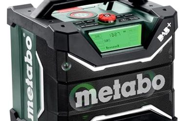 Test de la radio de chantier Metabo RC 12-18 BT Dab+ 32 W