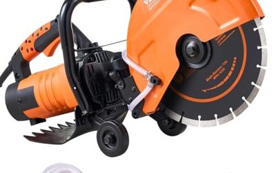 Test de la scie à béton électrique VEVOR 2800 W : performance et précision