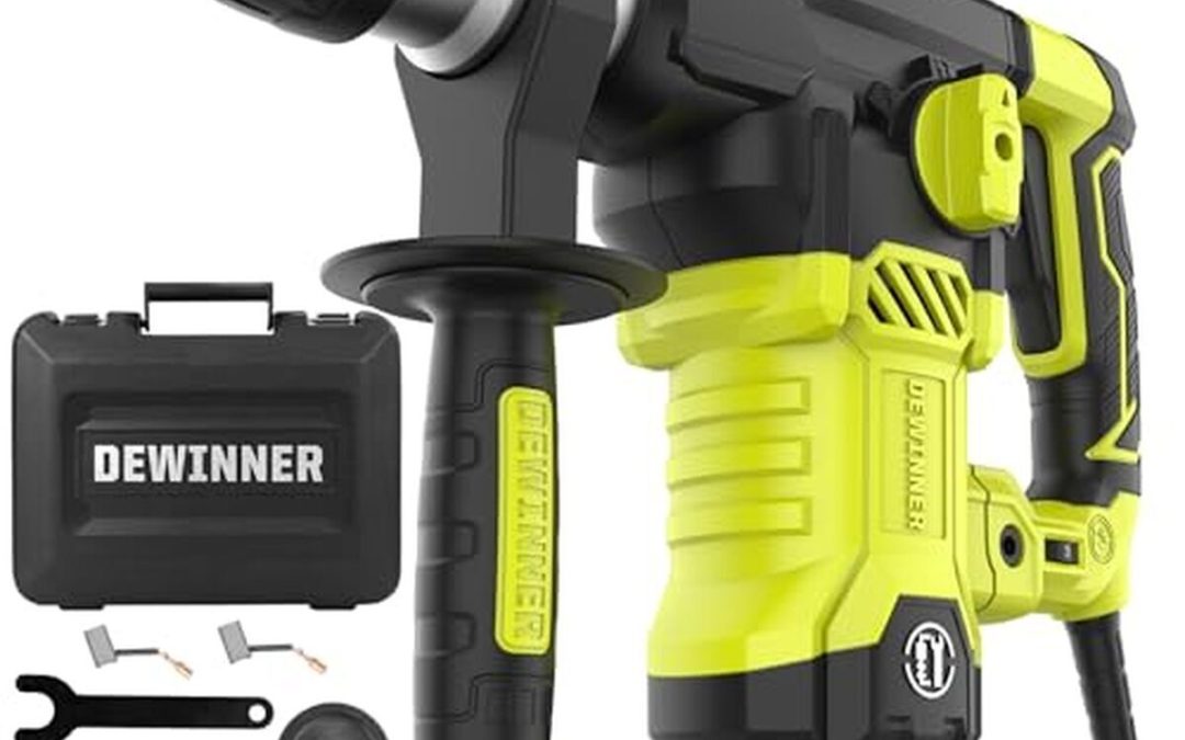 Test du marteau perforateur Dewinner SDS-Plus : démolition efficace en 4 fonctions