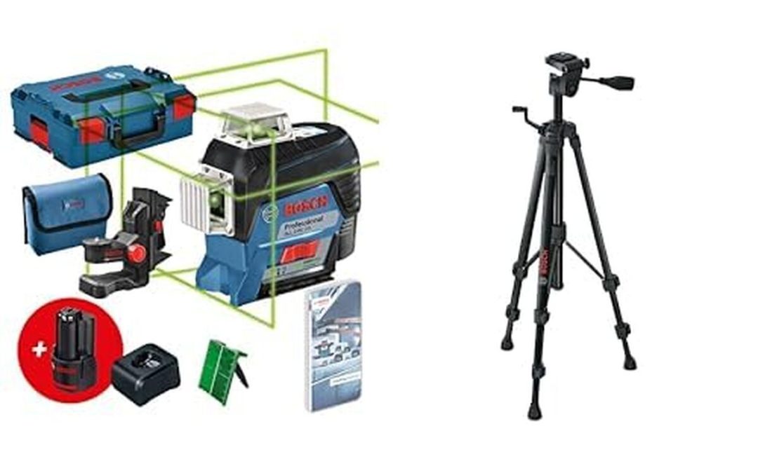 Test : laser lignes Bosch GLL 3-80 CG + trépied BT 150