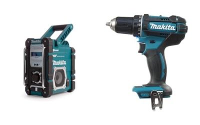 Test : makita DMR112 radio de chantier et DDF482Z perceuse visseuse 60 nm