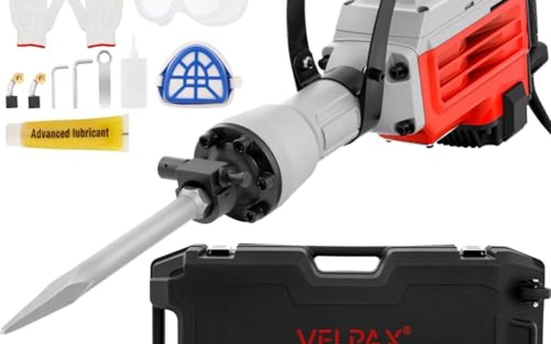 Test : marteau de démolition 3500W, efficacité et puissance