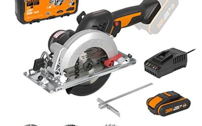 Test : scie circulaire sans fil WORX WX531, puissance et polyvalence