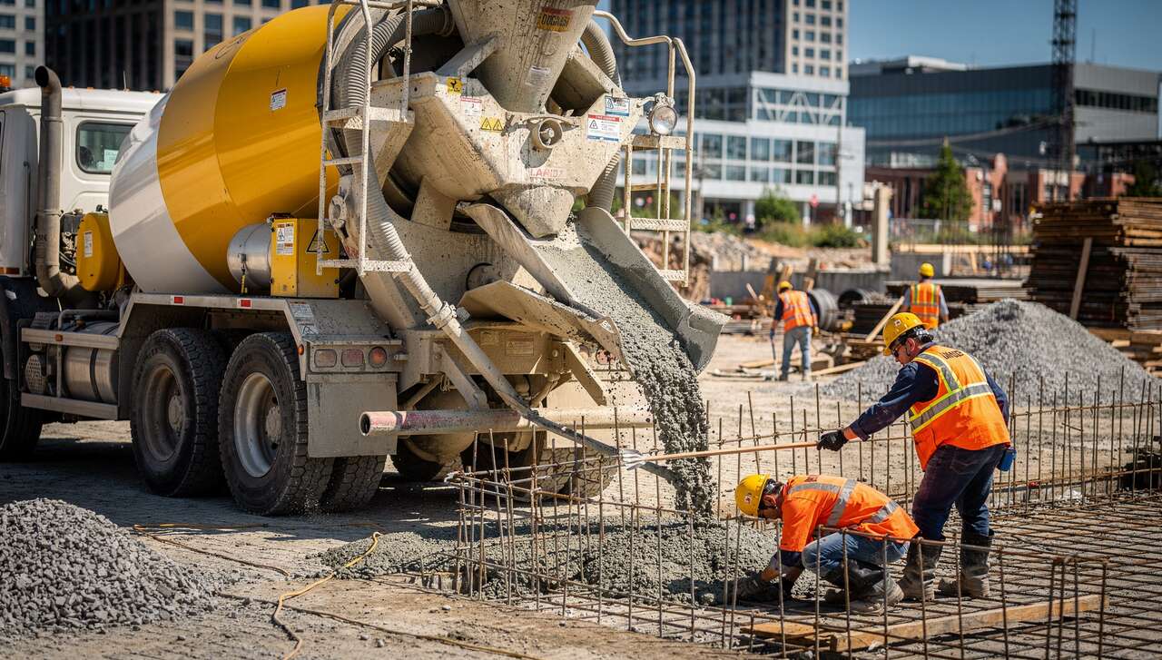 Utilisation de la bétonnière : préparer de grandes quantités efficacement