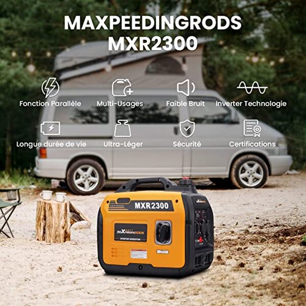 Découvrez notre test complet du générateur maXpeedingrods 2300W : puissance, fiabilité et niveau sonore réduit pour vos besoins en électricité portable. 