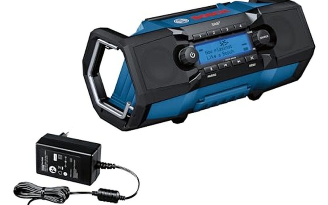 Test de la radio de chantier sans fil Bosch GPB 18V-2 SC