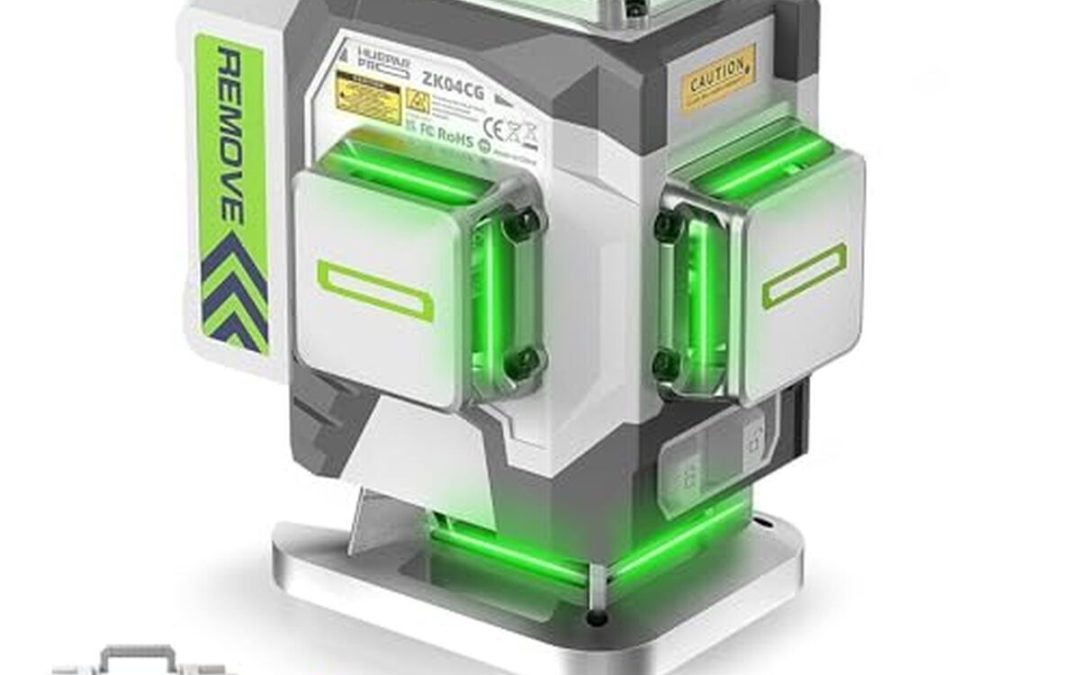 Test du Huepar ZK04CG : niveau laser 4D haute précision
