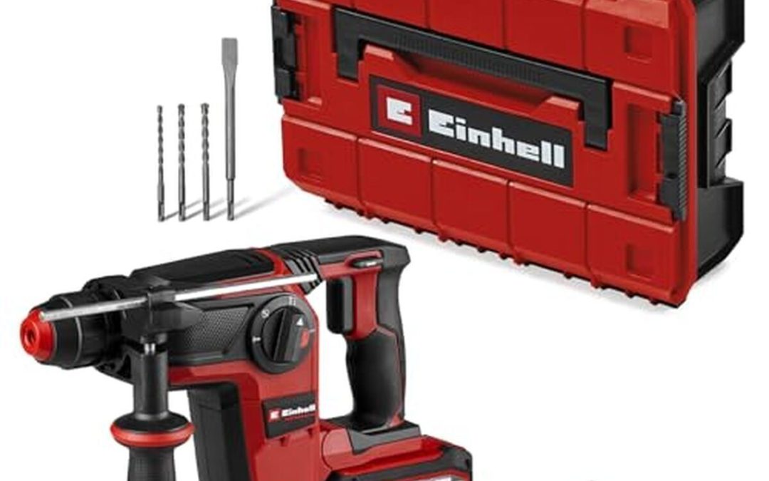 Test : einhell TP-HD 18/28 Li BL+, marteau perforateur polyvalent sans fil