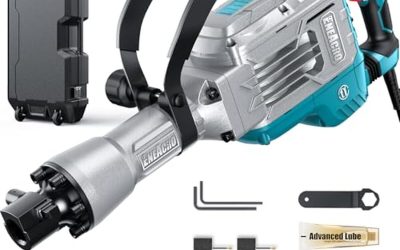 Test marteau de démolition Eneacro 1700W SDS-Hex 65 joules