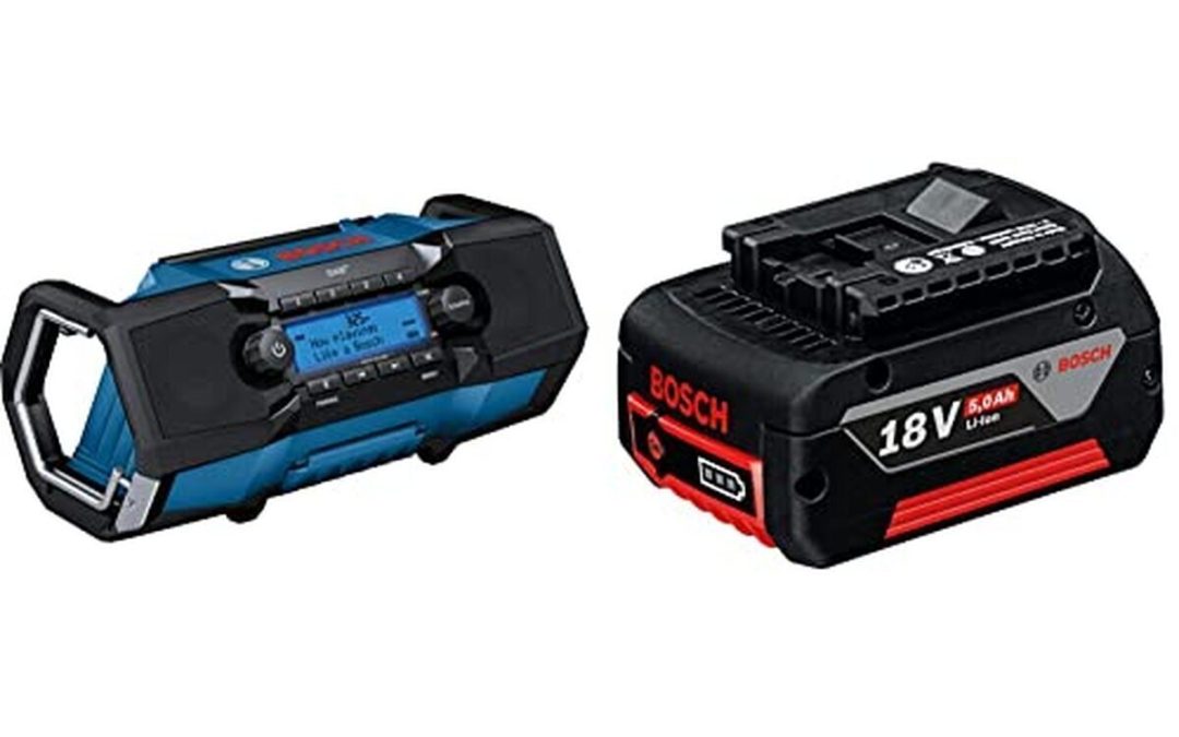 Test : radio de chantier sans fil Bosch GPB 18V-2 SC, bluetooth et DAB+