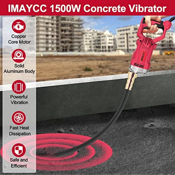 Découvrez notre test détaillé du vibrateur en béton IMAYCC 1500W. Puissance, efficacité et performance : tous les critères pour choisir le meilleur équipement de vibration. 