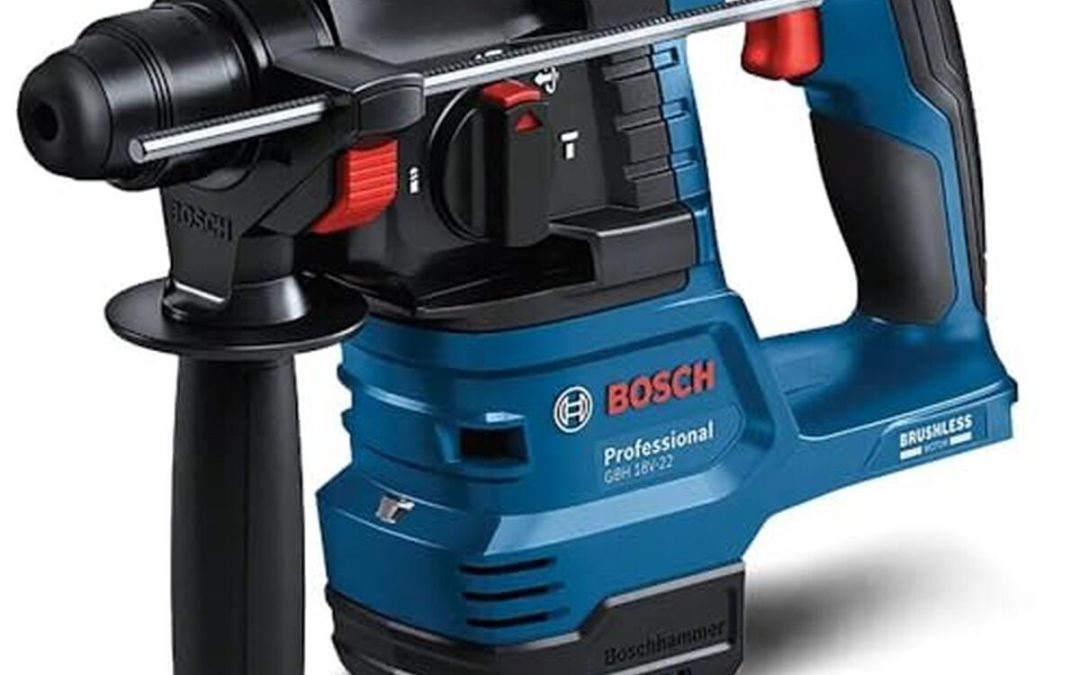 Test du perforateur Bosch GBH 18V-22 : puissance et précision
