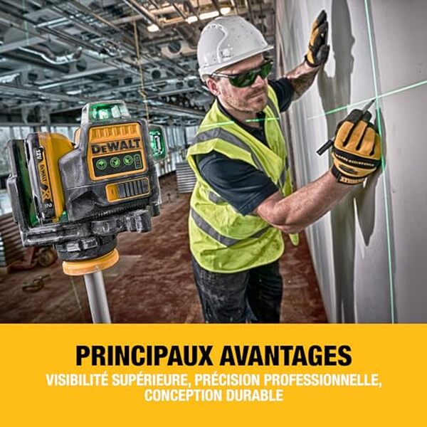 Découvrez notre test complet du laser en croix DEWALT XR 12V 3x360° : caractéristiques, avantages et performances pour vos travaux de précision. 