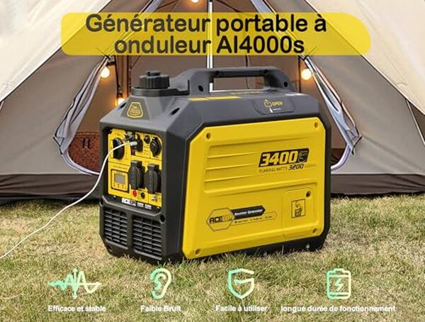 Découvrez notre test complet du groupe électrogène Aceup Energy 3400W : performances, silence de fonctionnement et polyvalence pour vos besoins en énergie portable. 