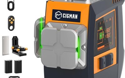 Test du niveau laser 360 CIGMAN à commande gestuelle : performance et innovation